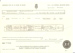 Death record of Fanny Rolfe Baldwin, wife of Matthew Baldwin